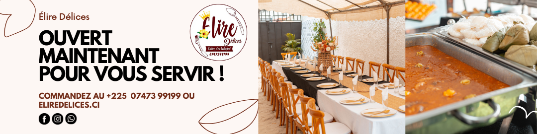 ELIRE DELICES Banner 1